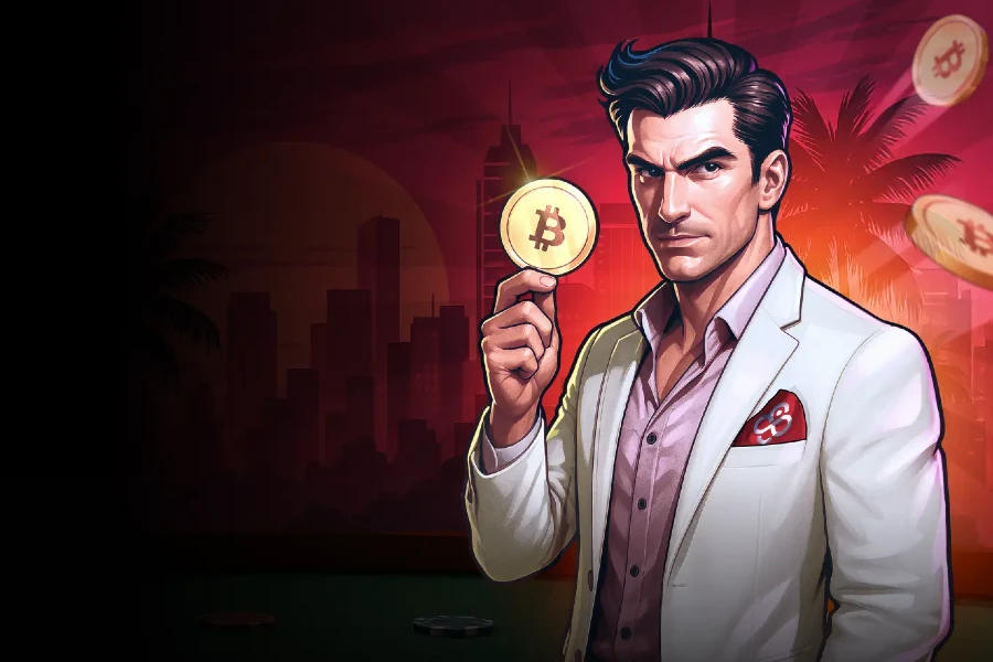 玩家在Stake使用比特币、以太坊等20多种加密货币进行入金操作。